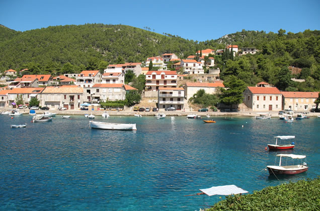 Městečko Brna - ostrov Korčula