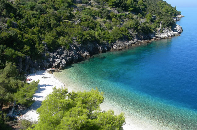 Ostrov Korčula - moře a pláže