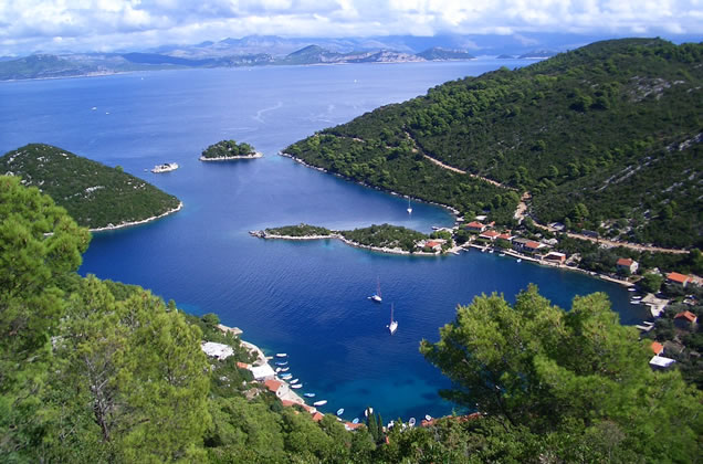 ostrov-mljet-chorvatsko-levne Ostrov Mljet - jižní Dalmácie
