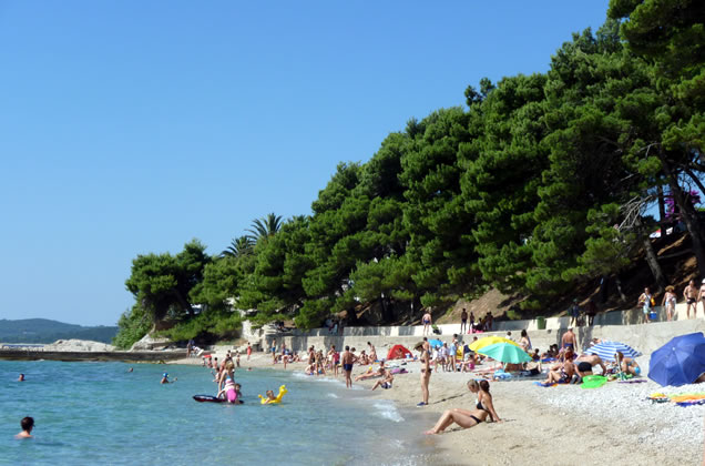 Krásné pláže v Chorvatsku