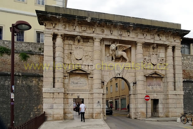 Vstupní brána do historické části Zadaru